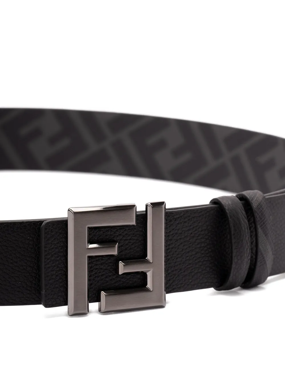 FENDI leather belt - Zwart