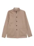 Tagliatore patch-pocket button-front jacket - Neutrals
