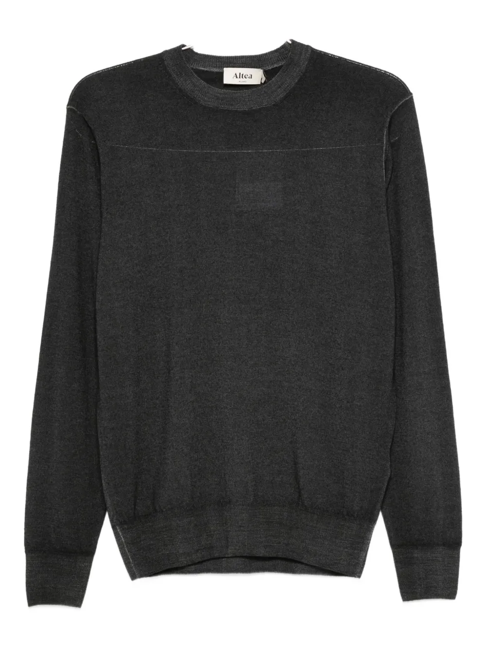 Altea Crew-neck Sweater In Black