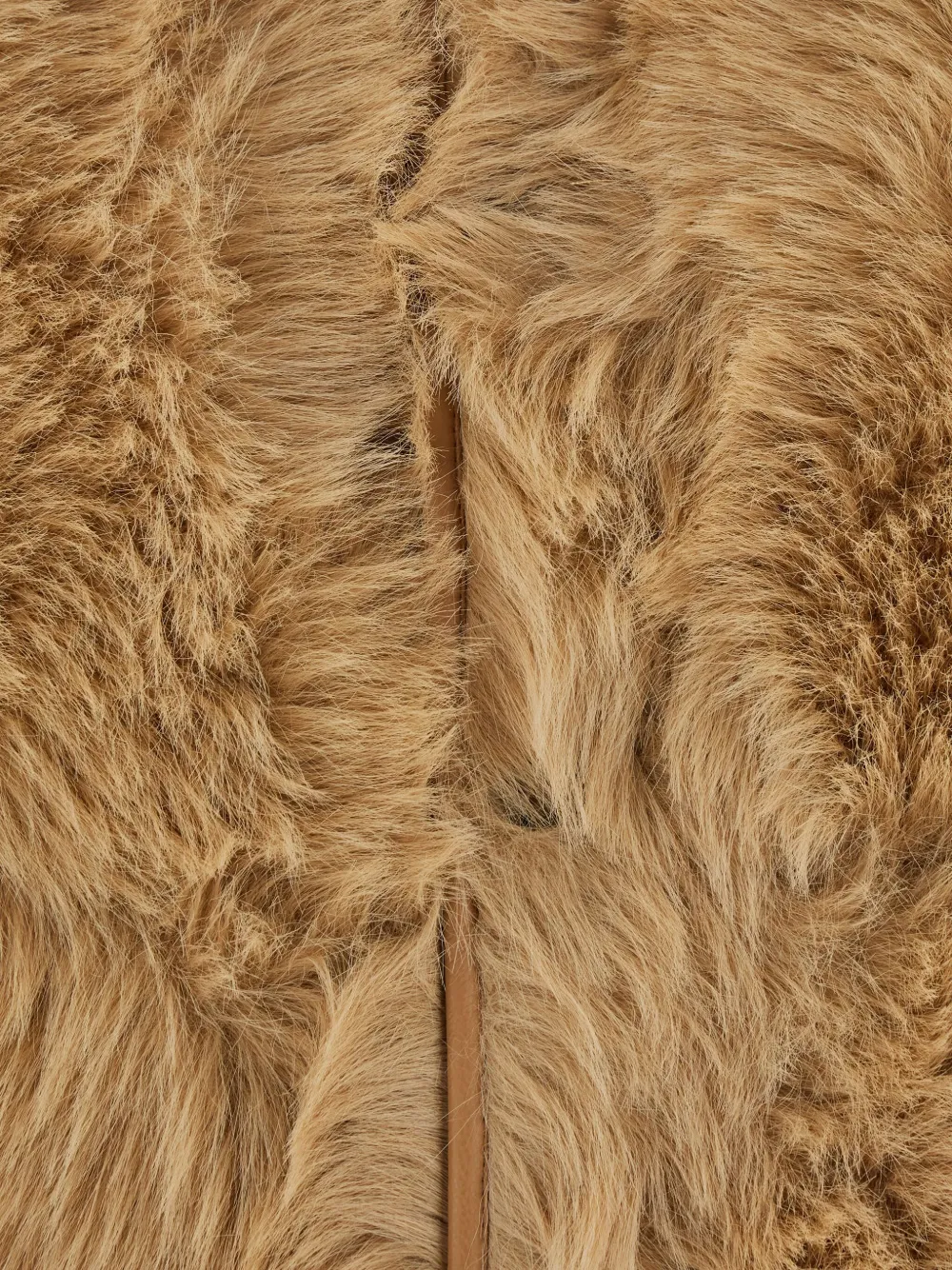 Urbancode Faux-fur Reversible Coat In Brown