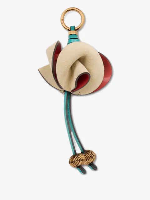 ETRO Schlüsselanhänger mit Lederblume
