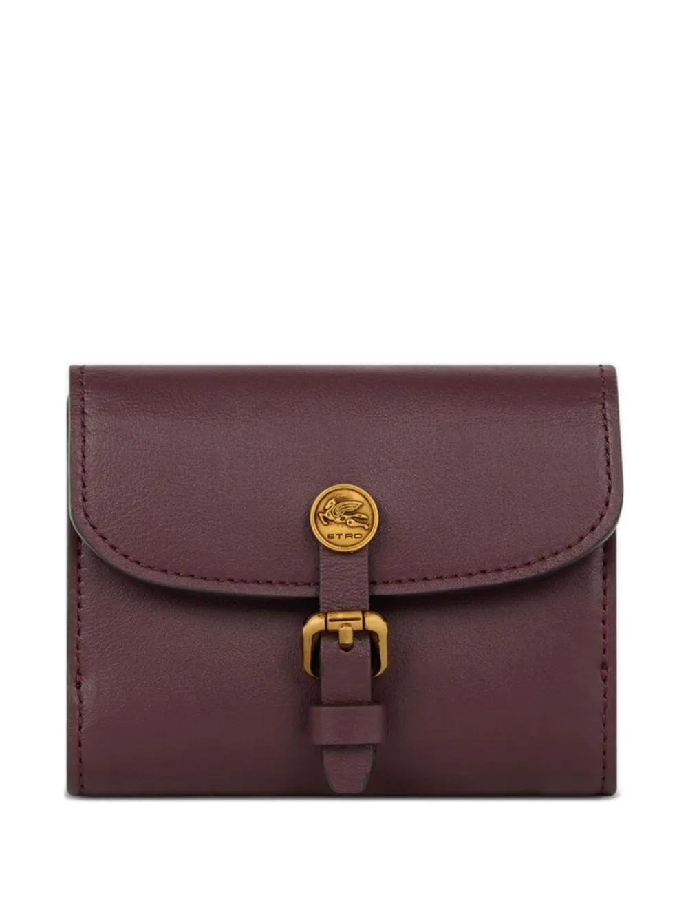 ETRO Pony leather wallet | Red | Image 1