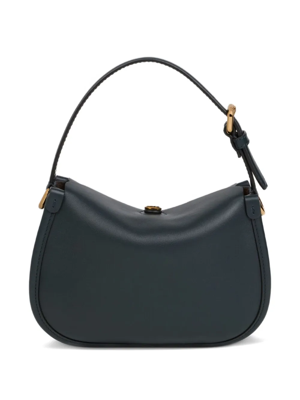 Etro Small Pony Buckled Shoulder Bag In Blue