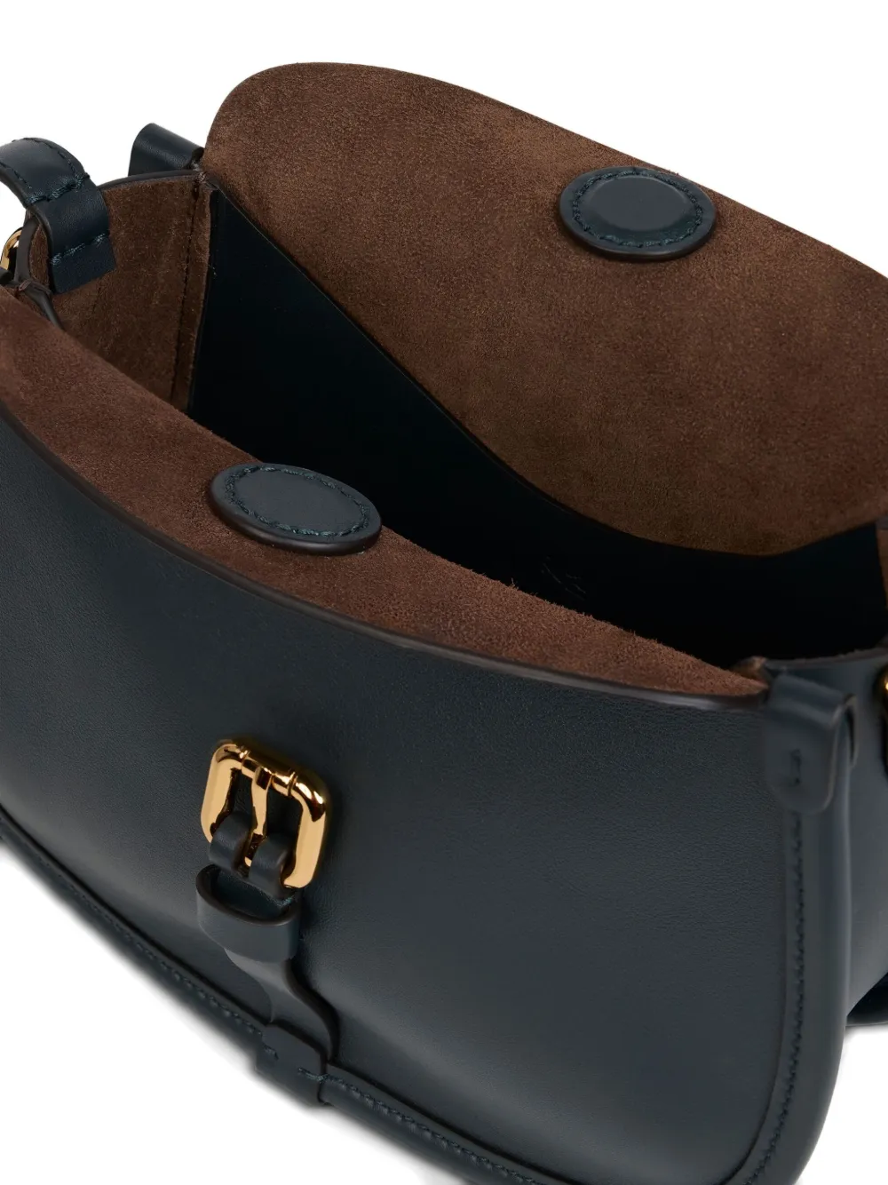 Etro Small Pony Buckled Shoulder Bag In Blue