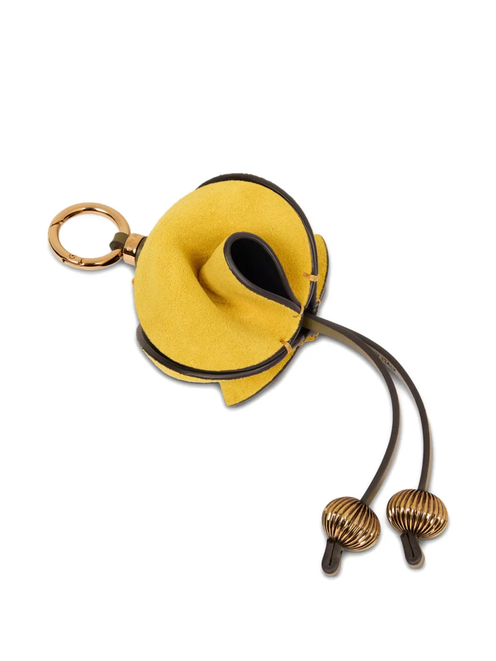 ETRO Leren bloemvormige bedel Zwart