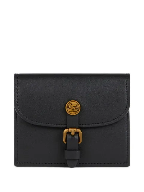 ETRO Pony leather card holder