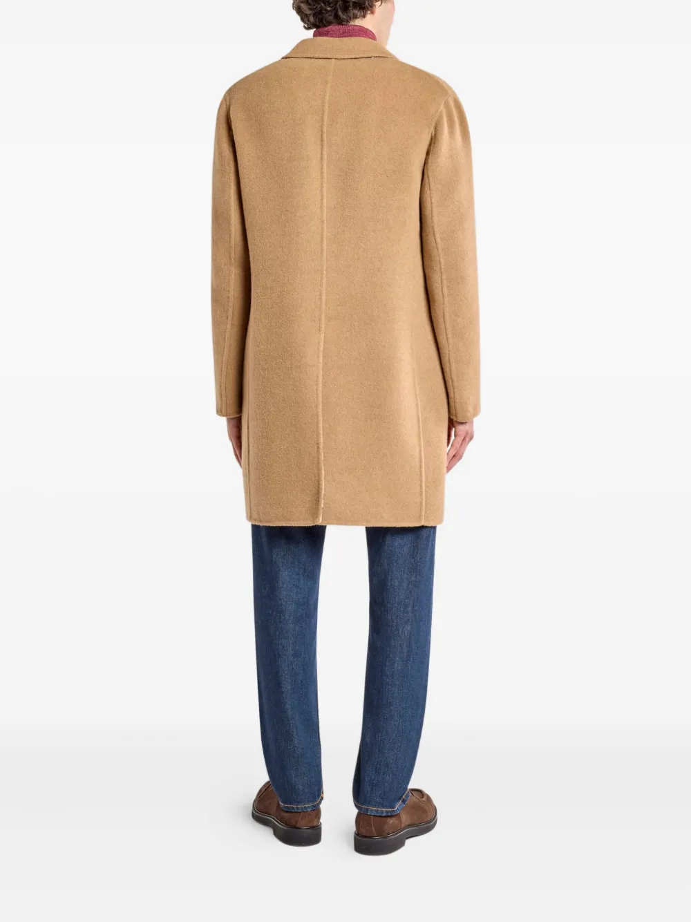 ETRO Omkeerbare jas met geruit patroon Beige