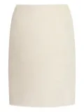 12 STOREEZ silk pencil midi skirt - Neutrals