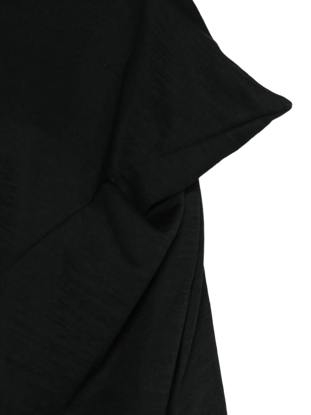 Junya Watanabe Gedrapeerde blouse Zwart