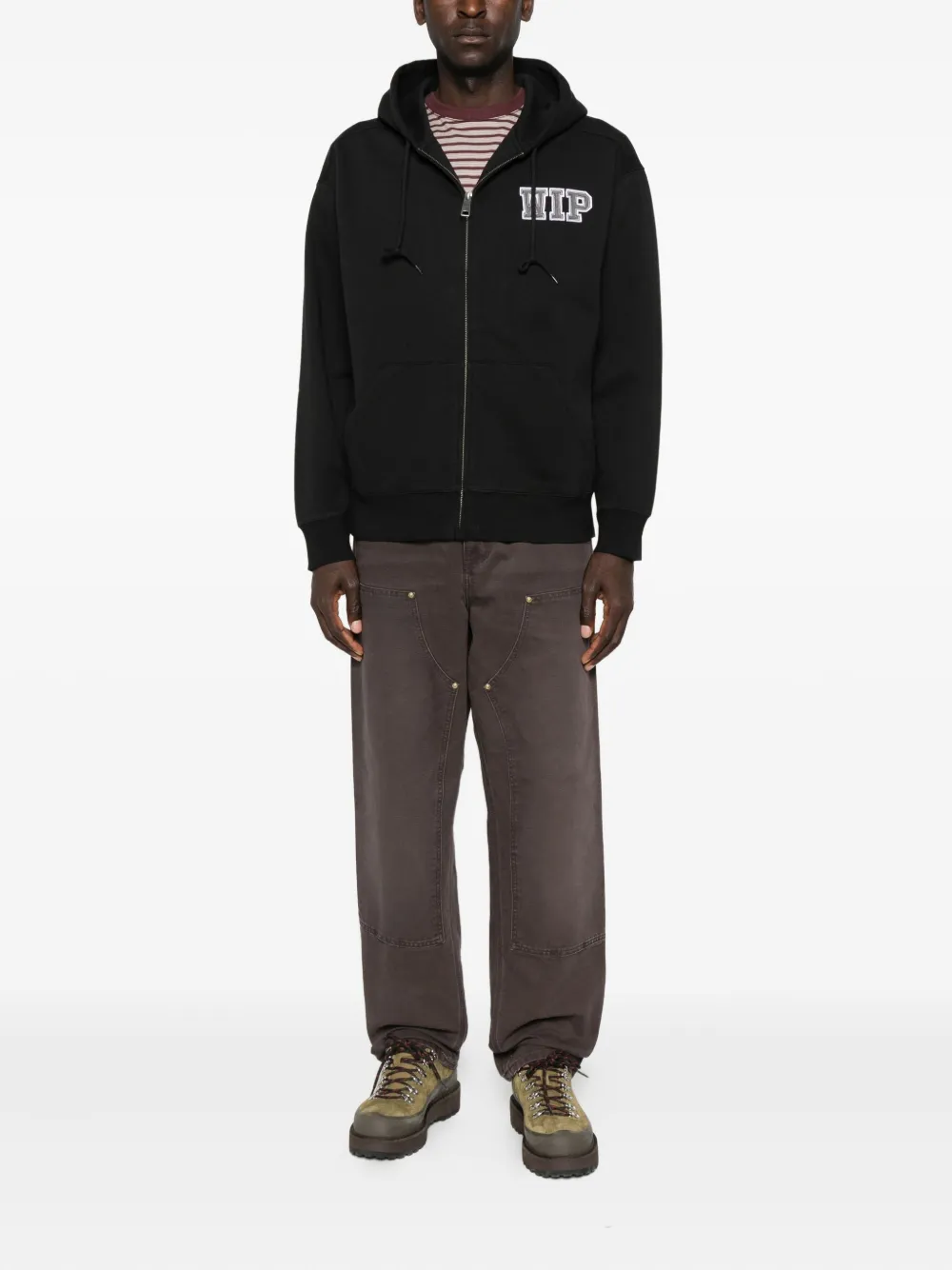 Carhartt WIP logo-embroidered zip-up hoodie | Hoodies | Image 2