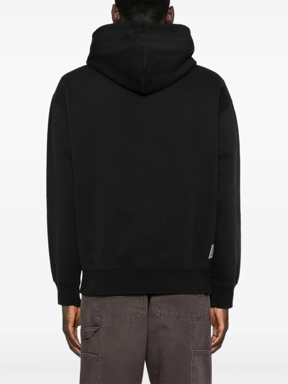Carhartt WIP Hoodie met geborduurd logo Zwart