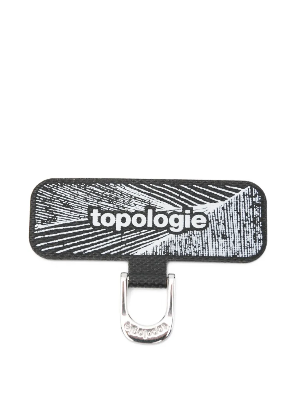 Topologie  rectangular-shape phone strap adapter | Black | Image 1