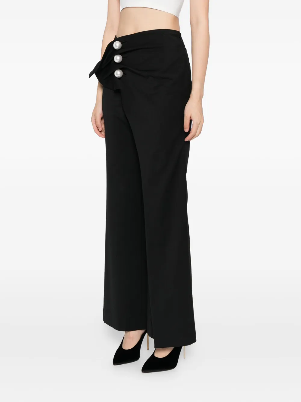 Kimhēkim Venus Trousers In Black
