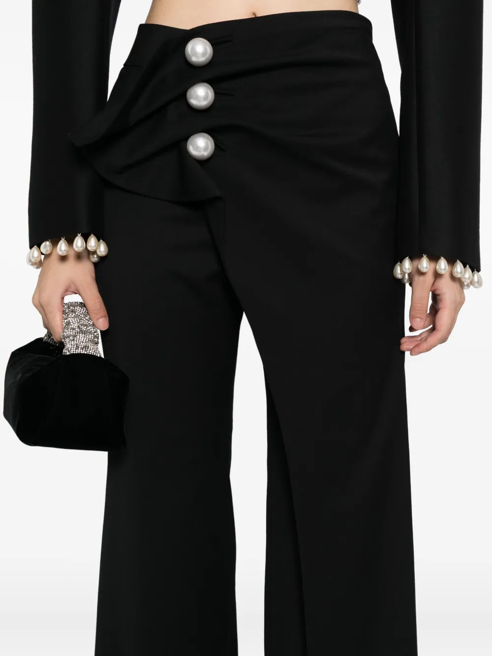 Kimhēkim Venus Trousers In Black