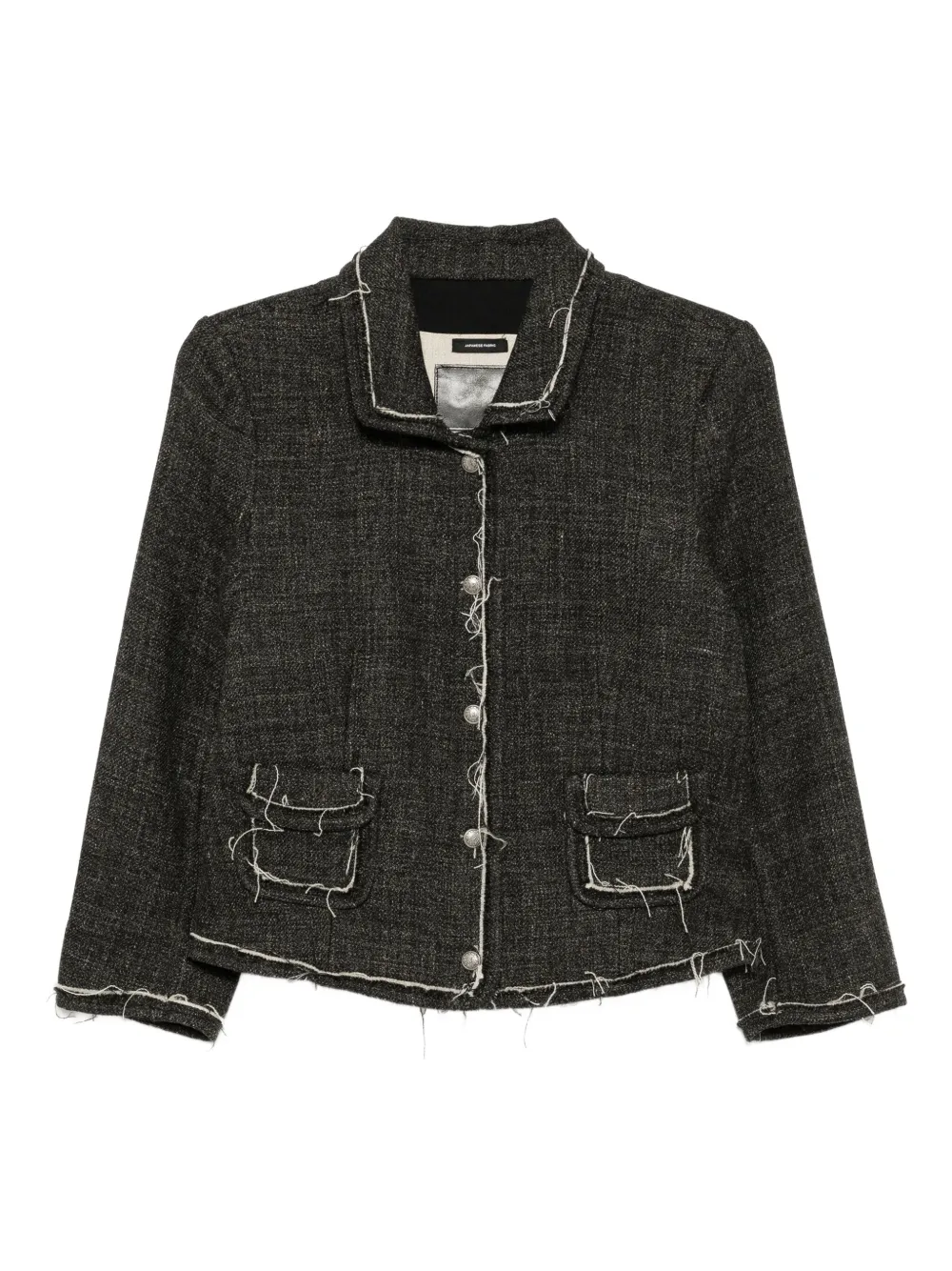 R13 distressed boxy jacket | Grey | Image 1