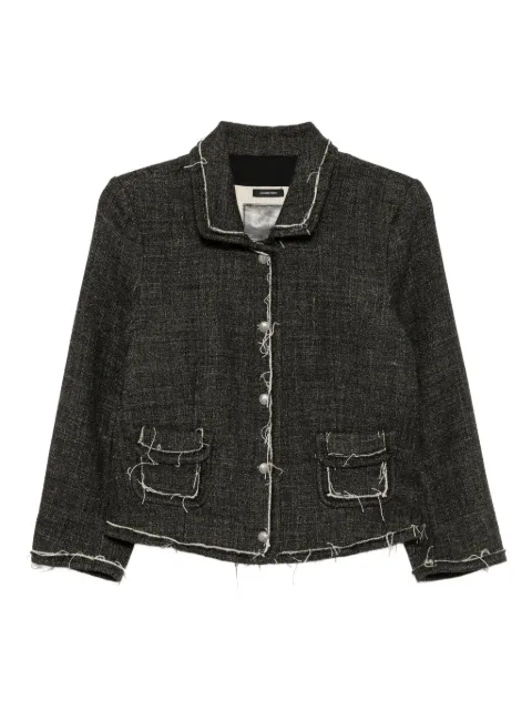 R13 distressed boxy jacket 