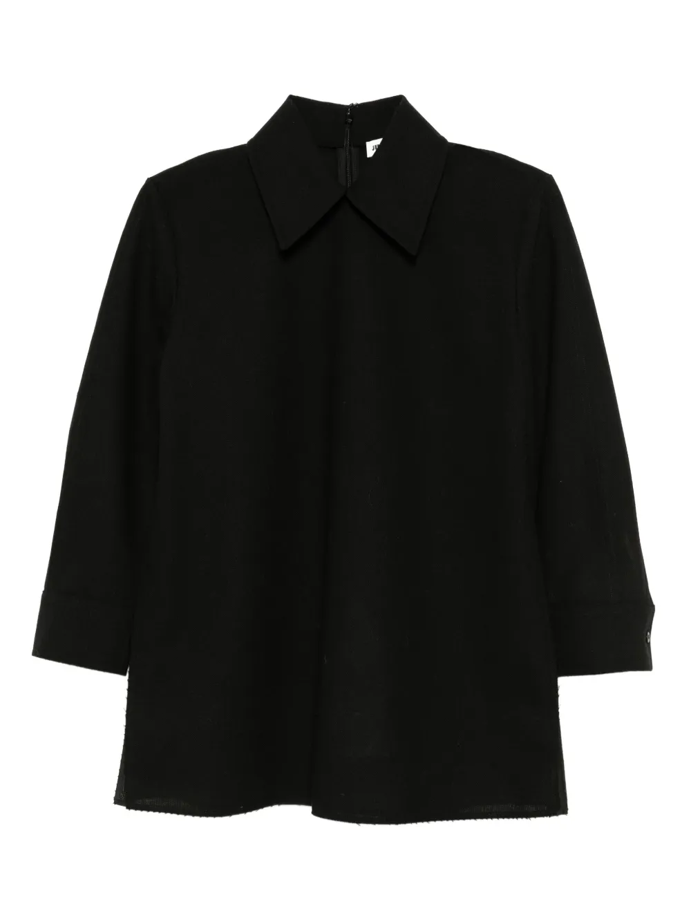 Jil Sander wool collared top | Black | Image 1