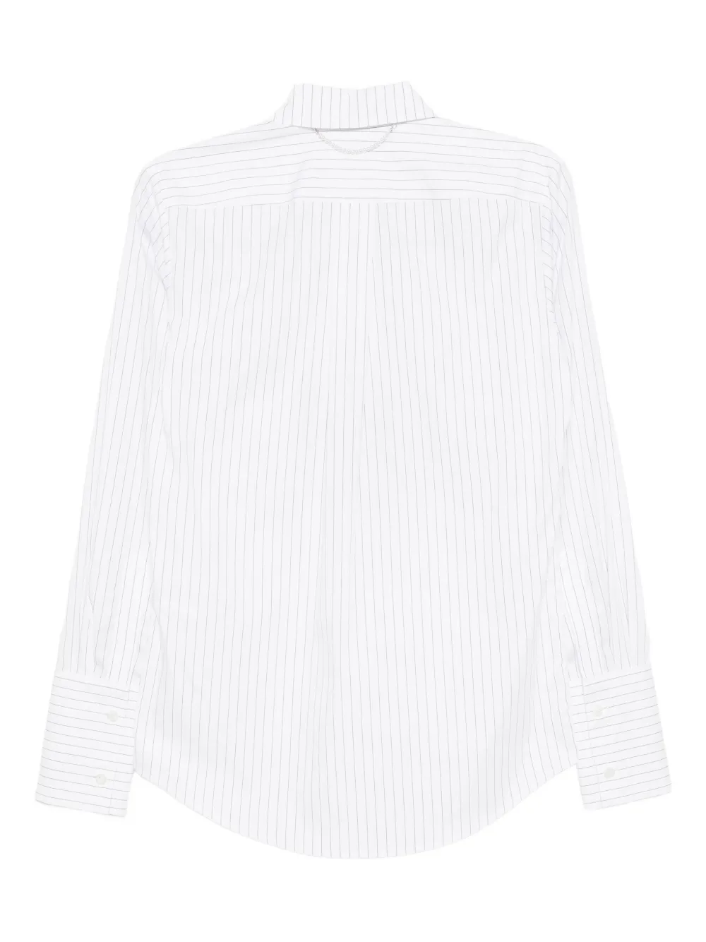 Kimhekim Gestreept katoenen shirt - Wit