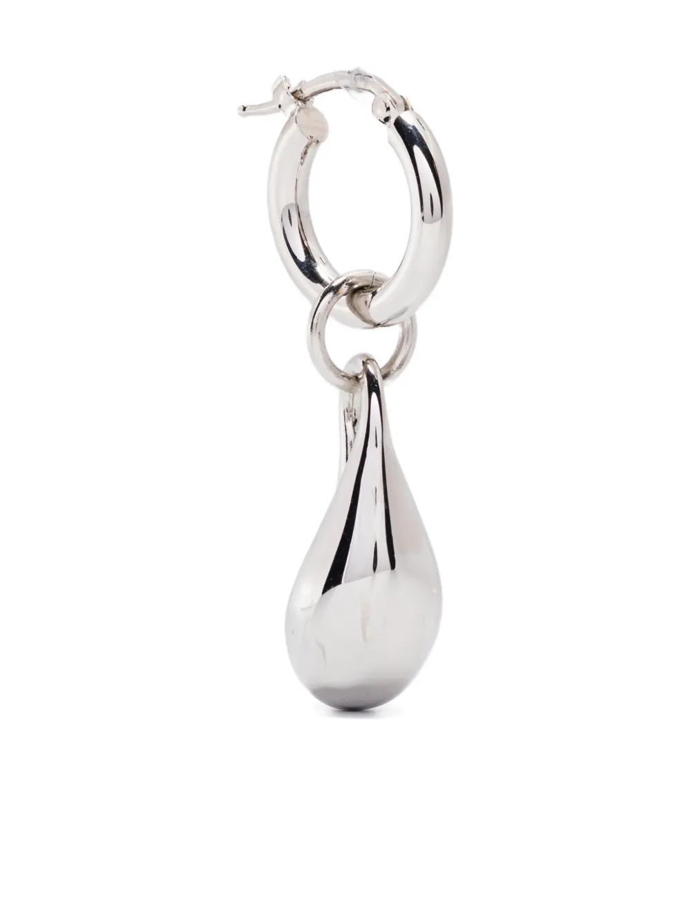 Marni teardrop hoop earrings - シルバートーン Marni teardrop hoop earrings - シルバートーン