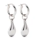 Marni teardrop hoop earrings - Silver