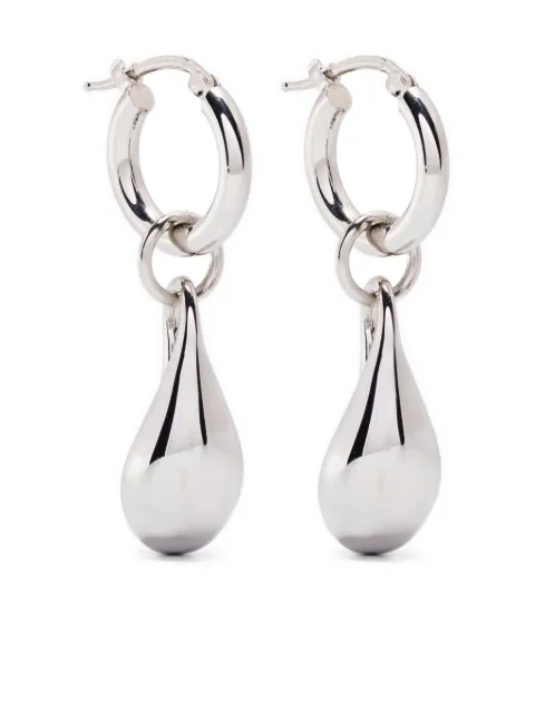 Marni teardrop hoop earrings