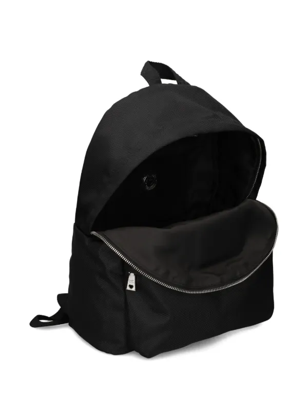 Love Moschino logo-plaque Backpack | Black | FARFETCH