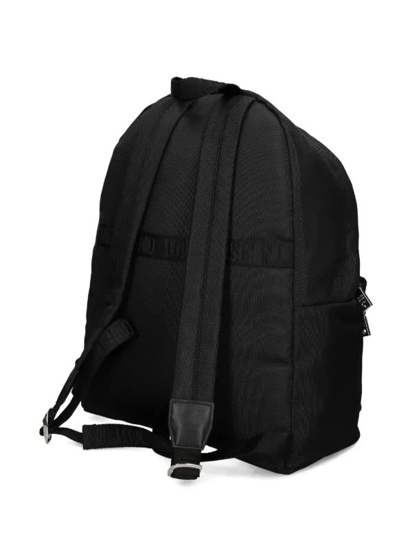 Love Moschino logo-plaque Backpack | Black | FARFETCH display picture 3