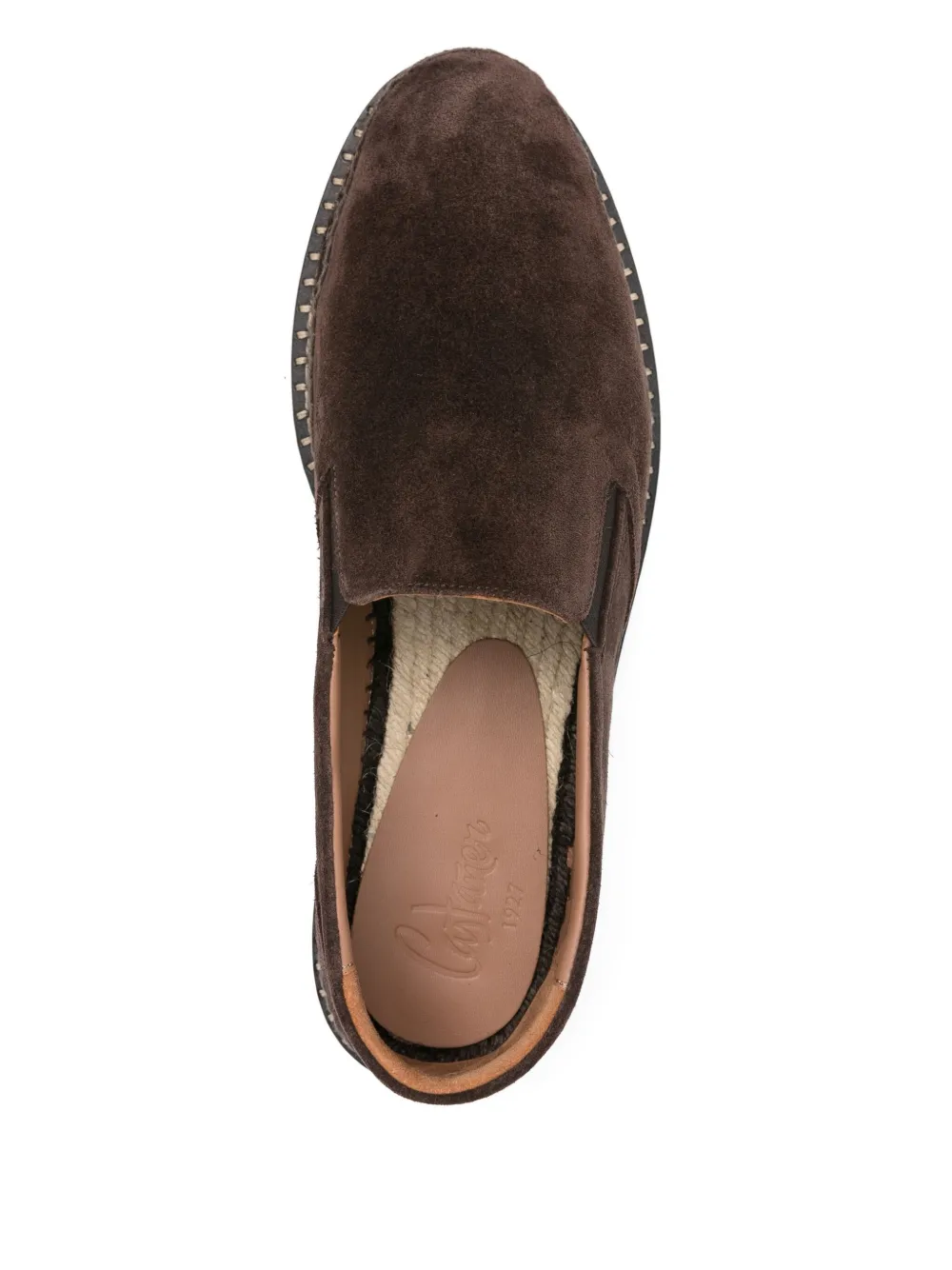 Castañer Suède espadrilles Bruin