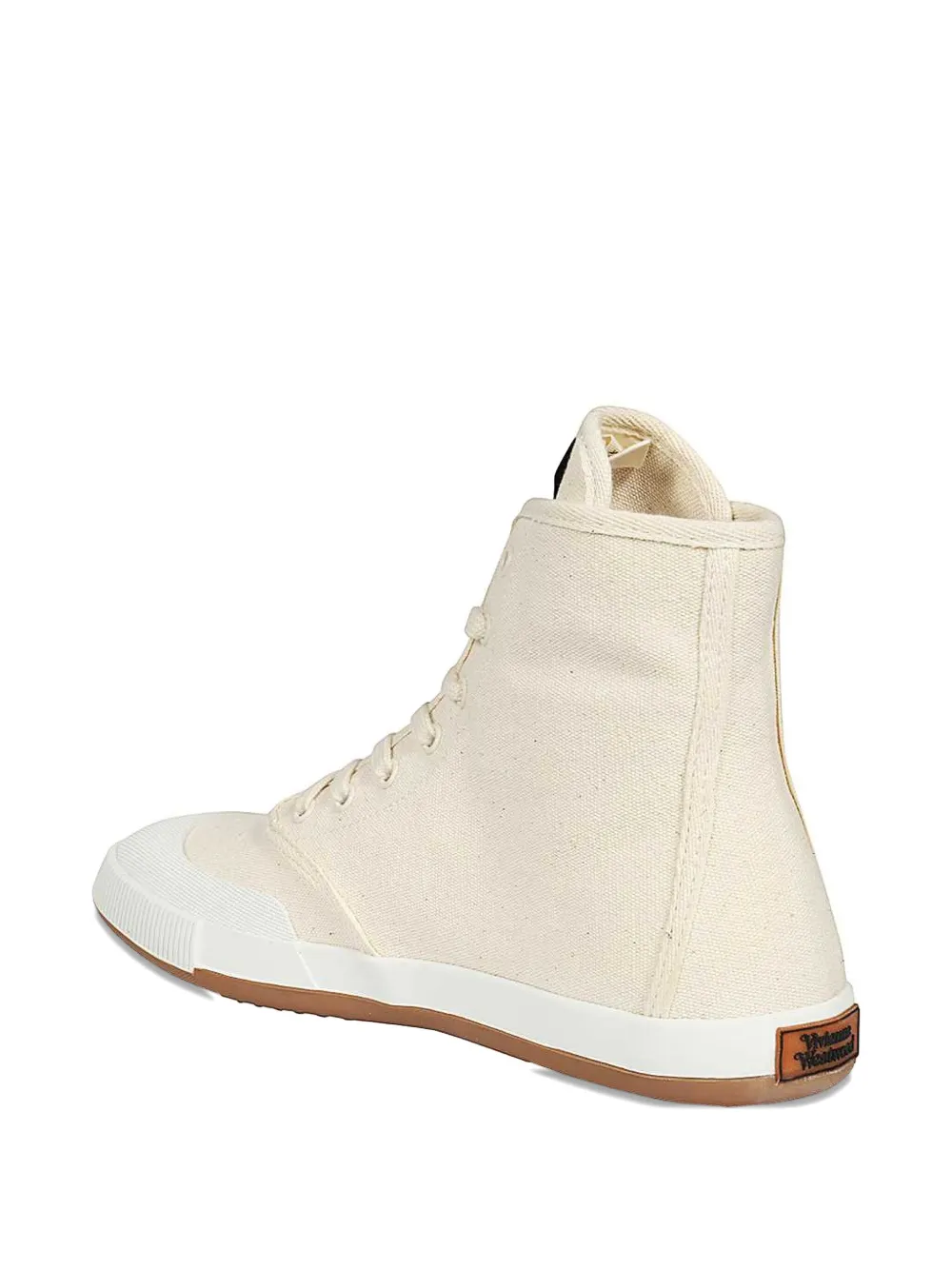 Vivienne Westwood crown-logo high-top trainers White
