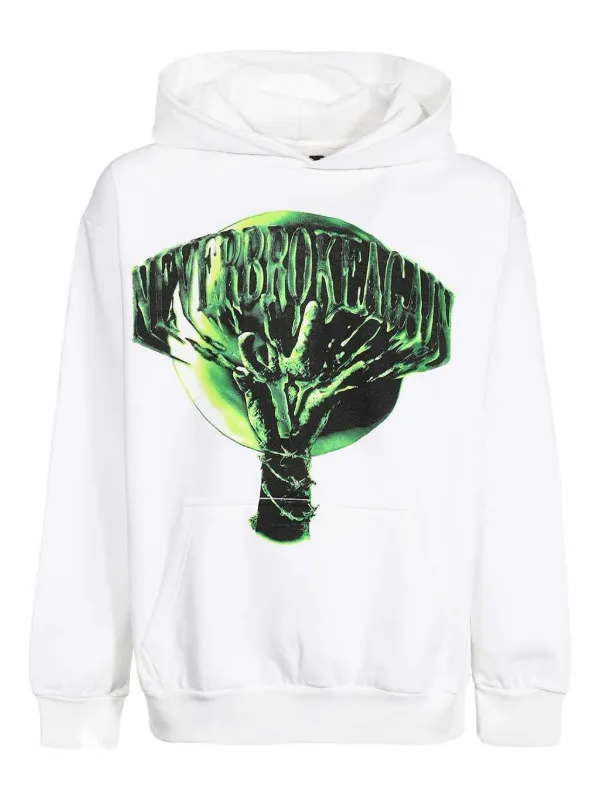 Hoodie Vlone Farfetch Vlone Graphic-print Hoodie White