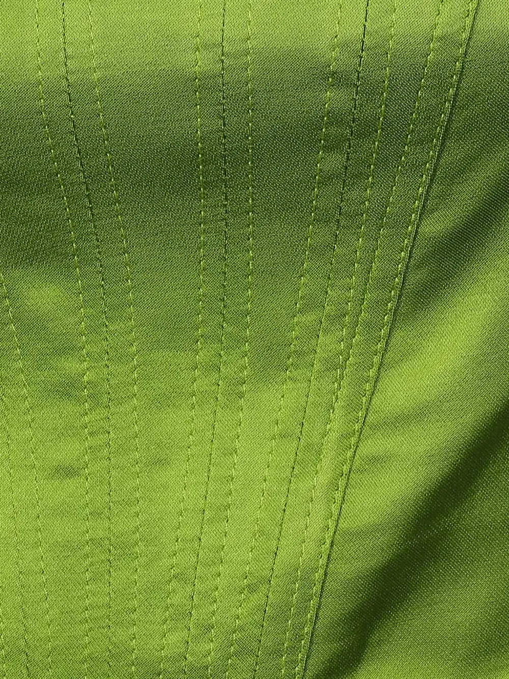 Ermanno Scervino Cropped tanktop met korset stijl Groen