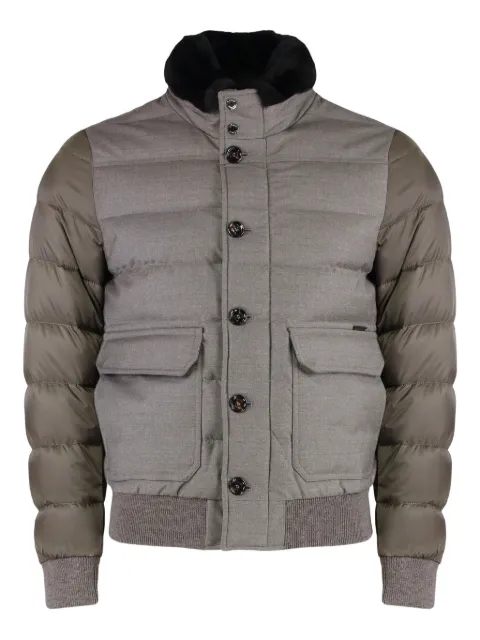 Moorer Fantoni quilted bomber jacket