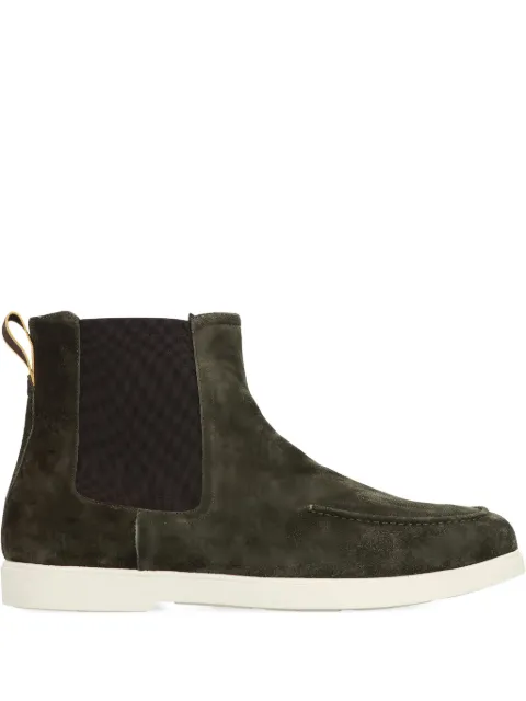 Moorer Cesar suede chelsea boots