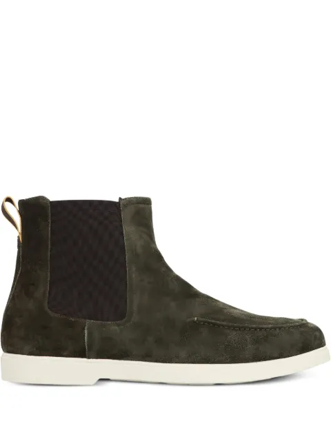 Moorer Cesar suede chelsea boots