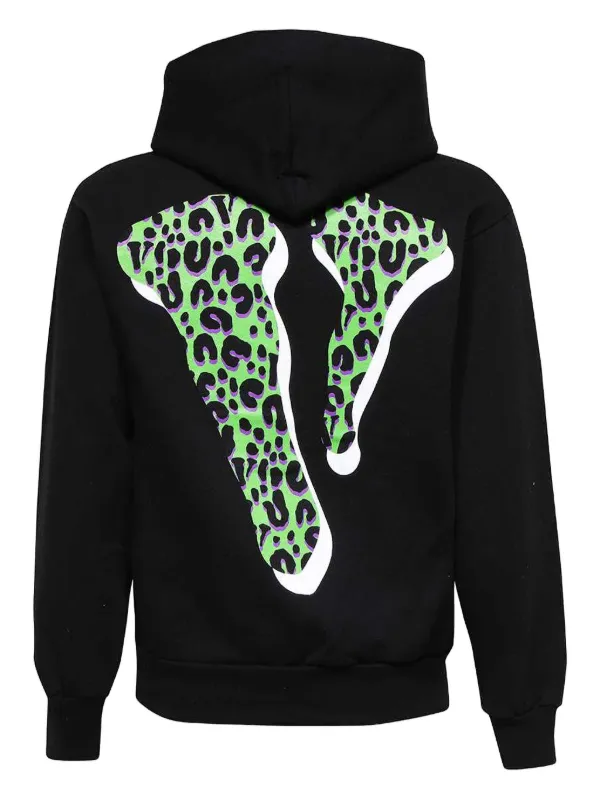 Vlone x Dennis Rodman 'Cheetah' パーカー | ブラック