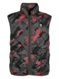 Billionaire Boys Club quilted camouflage gilet - Grey