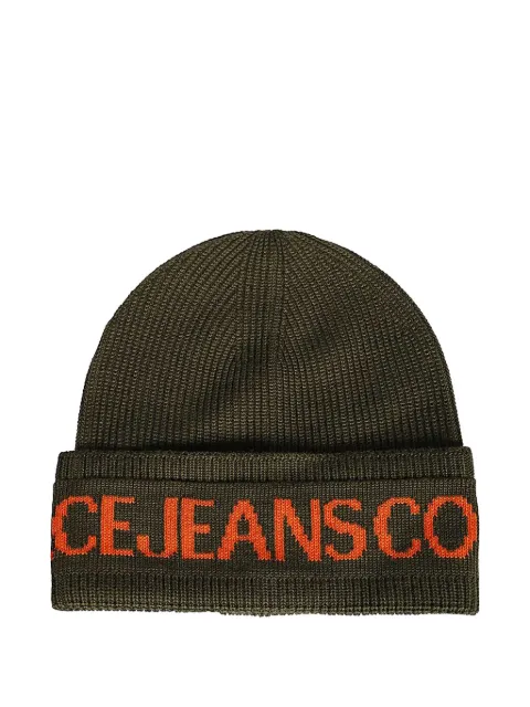 Versace Jeans Couture logo-embroidered beanie