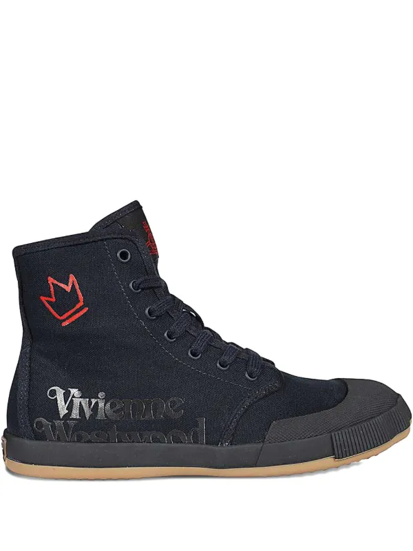 Vivienne Westwood ハイカット スニーカー | ブラック | FARFETCH JP
