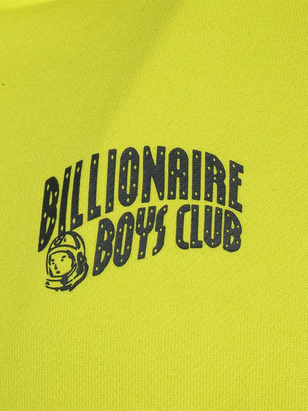 Billionaire Boys Club Hoodie met logoprint en rits Geel
