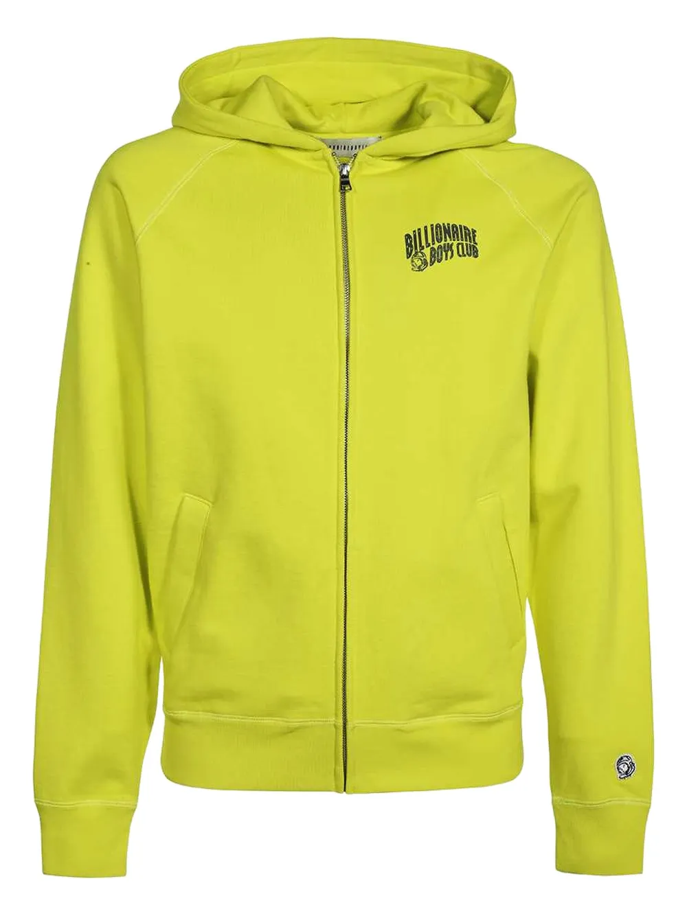 Billionaire Boys Club logo-print zip-up hoodie | Yellow | Image 1