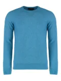 Moorer ribbed crew-neck sweater - Blue