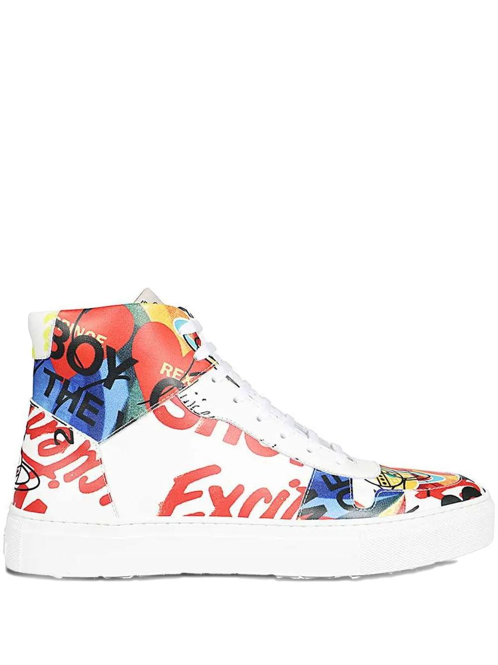 Vivienne Westwood high-top graphic-print sneakers White