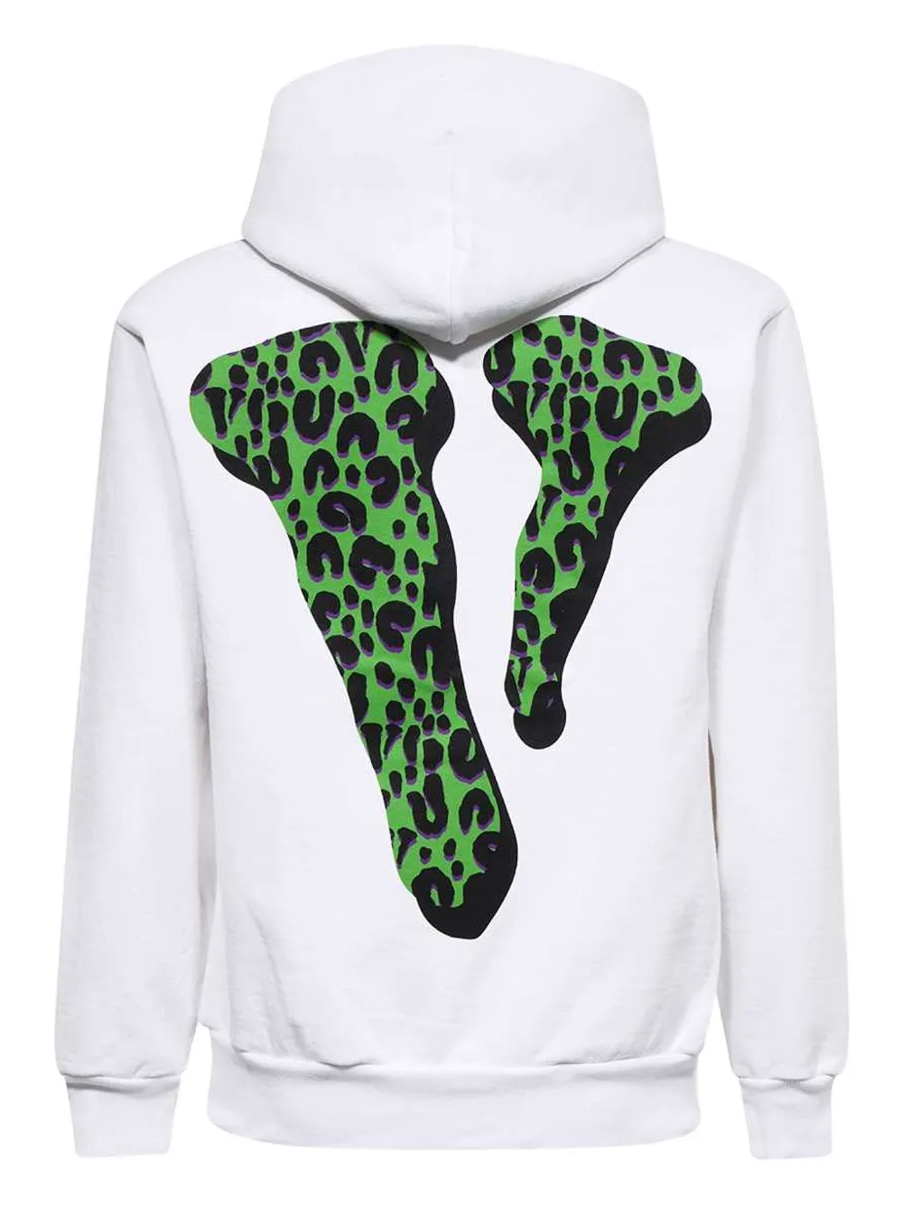Vlone portrait leopard-print hoodie | Hoodies | Image 2