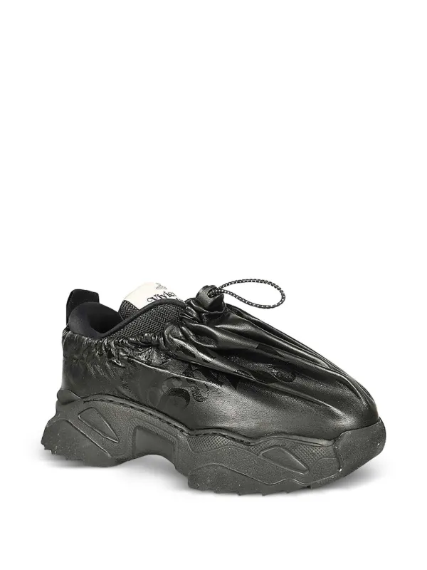 ブラック WESTWOOD VIVIENNE レザースニーカー Era New a Marks Stomper Shopper 's Westwood Vivienne 靴