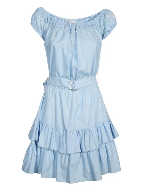 Ermanno Scervino ruffled belted mini dress
