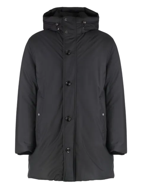 Moorer hooded padded parka