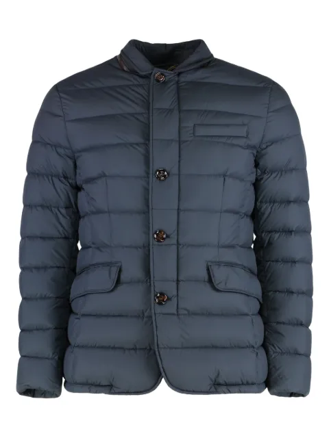 Moorer long-sleeve quilted down jacket