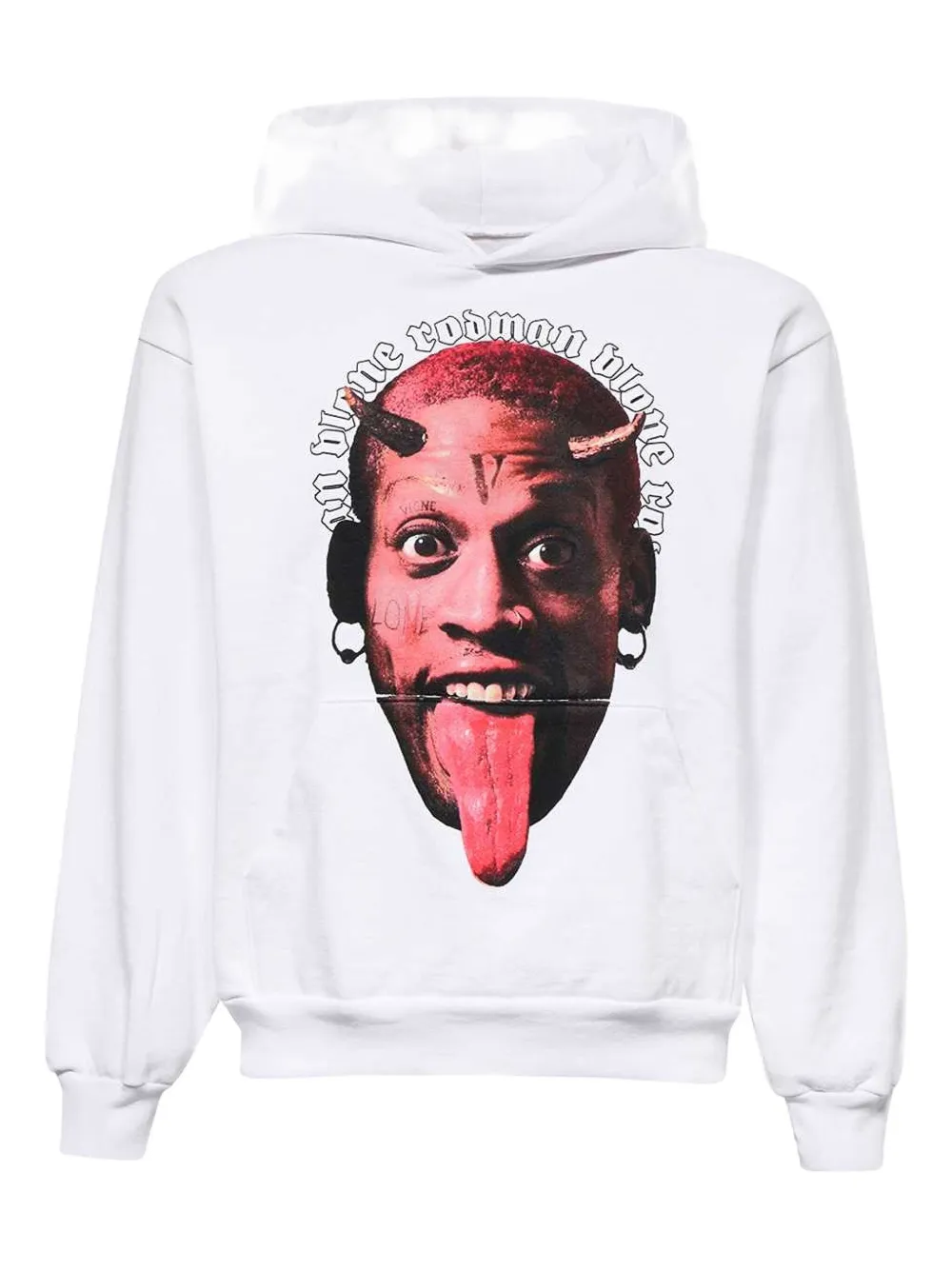Vlone Graphic-print Hoodie In White