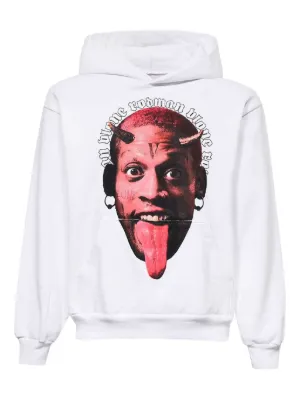 Vlone x Dennis Rodman プリント パーカー | ブラック | FARFETCH JP