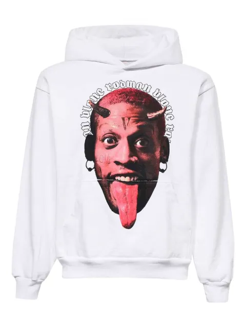 Vlone graphic-print hoodie
